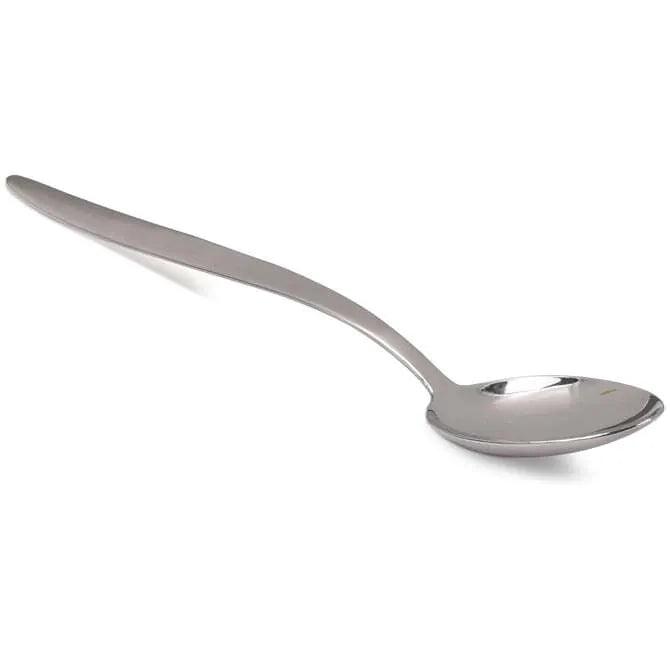 The Gray Kunz Spoon has evolved! The “XL” has been designed with an  elongated 8 handle, giving the spoon an overall length of 11.5, and  making it more