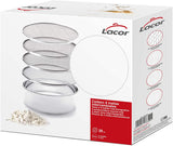 rim sieves, 9" diameter, s/s by Lacor, made in Spain