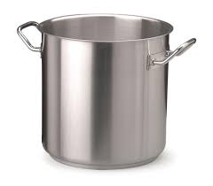 HOMICHEF Commercial Grade LARGE STOCK POT 20 Quart With Lid - Nickel Free  Stainless Steel Cookware - Healthy Polished Stockpots - Heavy Duty  Induction