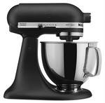 stand mixer, Artisan, 5qt Tilt Head , Matte Black, by KitchenAid, FREE SHIPPING